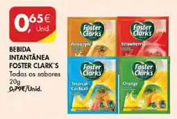 Pingo Doce bebida instantânea foster clark's promoção