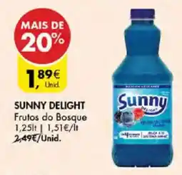 Pingo Doce Sunny Delight Frutos do Bosque promoção