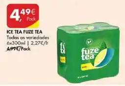 Pingo Doce Ice tea fuze tea promoção