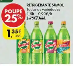Pingo Doce refrigerante sumol promoção