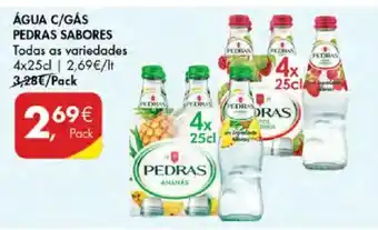 Pingo Doce Água c/gás pedras sabores promoção