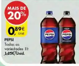 Pingo Doce pepsi todas as variedades promoção
