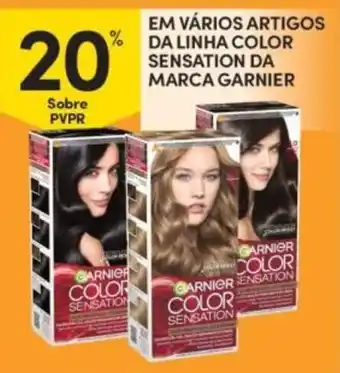 Continente garnier color sensation promoção