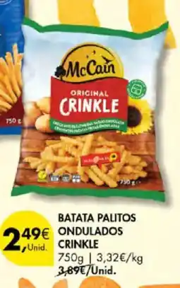 Pingo Doce McCain original crinkle promoção