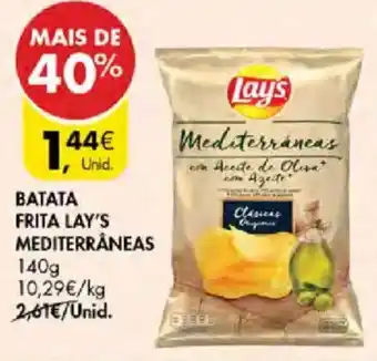 Pingo Doce batata frita lay's mediterrâneas promoção