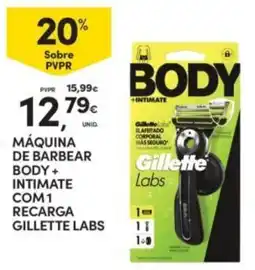 Continente Máquina de barbear body + intimate promoção