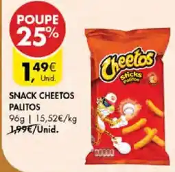 Pingo Doce Snack cheetos palitos promoção