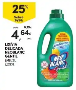 Continente Lixívia delicada neoblanc gentil promoção