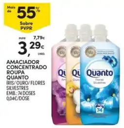 Continente Amacidor concentrado roupa quanto íris/ouro/flores silvestres promoção