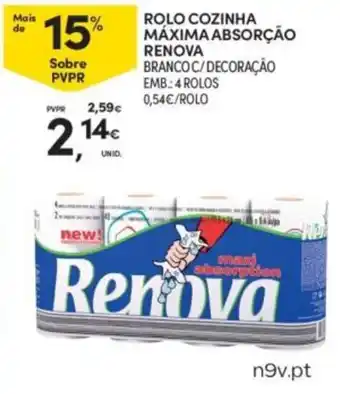 Continente Rolo cozinha renova promoção