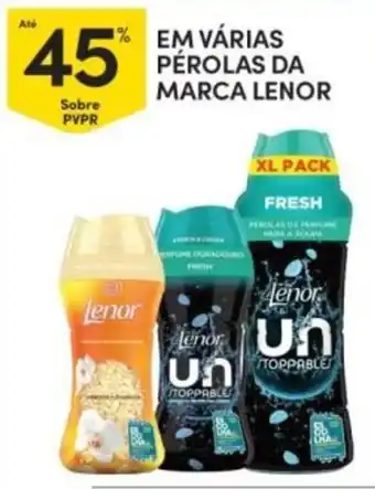 Continente Pérolas da marca lenor promoção