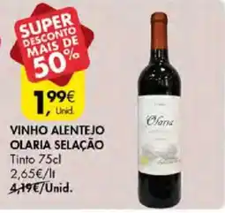 Pingo Doce Vinho alentejo olaria seleção promoção
