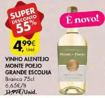 Pingo Doce vinho alentejo monte poejo grande escolha promoção