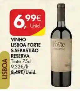 Pingo Doce vinho lisboa forte s.sebastião reserva promoção