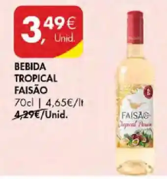 Pingo Doce Bebida tropical faisão promoção