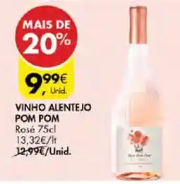 Pingo Doce vinho alentejo pom pom promoção