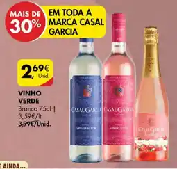 Pingo Doce vinho verde casal garcia promoção
