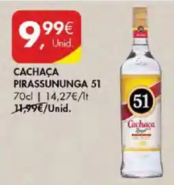 Pingo Doce Cachaça Pirassununga 51 promoção