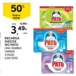 Continente Recarga discos wc pato promoção