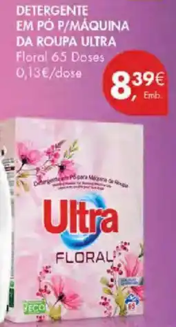 Pingo Doce Detergente em pó p/máquina da roupa ultra floral promoção