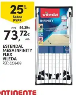 Continente estendal mesa infinity flex vileda promoção