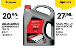 Continente Óleo motor 10w40 boost promoção