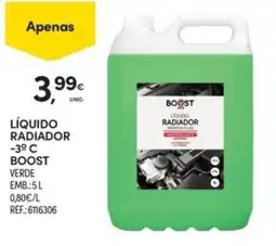 Continente Líquido radiador verde boost promoção
