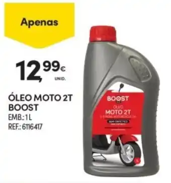 Continente óleo moto 2t boost promoção
