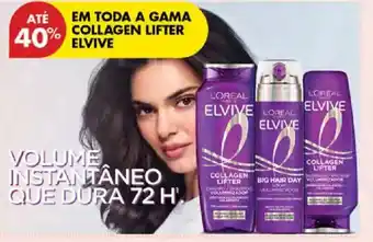 Pingo Doce Elvive collagen lifter promoção