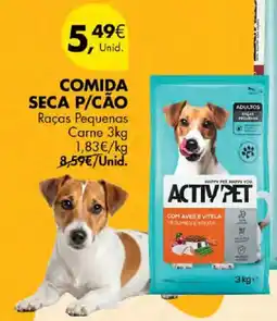Pingo Doce Comida seca p/cão activpet promoção