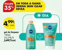 Pingo Doce derma skin clear nivea promoção