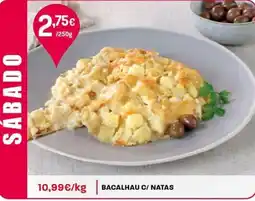 Intermarché Bacalhau c/ natas promoção