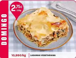 Intermarché Lasanha vegetariana promoção