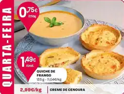 Intermarché Creme de cenoura promoção