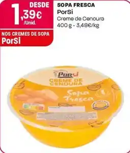 Intermarché Sopa Fresca PorSi promoção