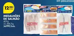 Pingo Doce Medalhões de salmão pescanova promoção