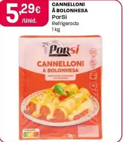 Intermarché Cannelloni a bolonhesa porsi refrigerada promoção