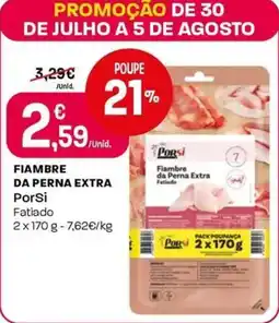 Intermarché Fiambre da perna extra porsi promoção