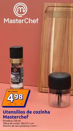 Action Utensílios de cozinha MasterChef promoção