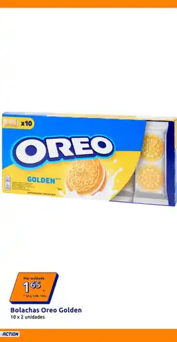 Action Bolachas Oreo Golden promoção