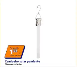 Action Candeeiro solar pendente promoção