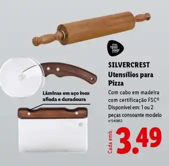 SILVERCREST Utensílios para Pizza