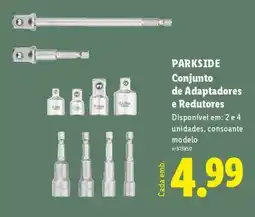 Lidl PARKSIDE Conjunto de Adaptadores e Redutores promoção