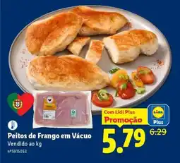 Lidl Peitos de Frango em Vácuo promoção