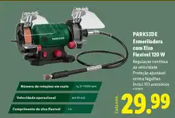 Lidl PARKSIDE Esmeriladora com Eixo Flexível 120 W promoção