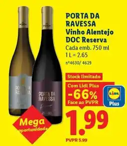 Lidl PORTA DA RAVESSA promoção