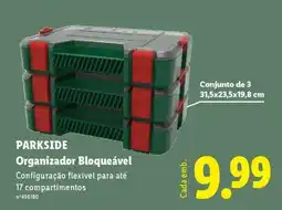 Lidl PARKSIDE Organizador Bloqueável promoção