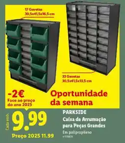 Lidl PARKSIDE promoção