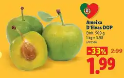 Lidl Ameixa D'Elvas DOP promoção