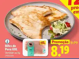 Lidl Bifes de Peru XXL promoção